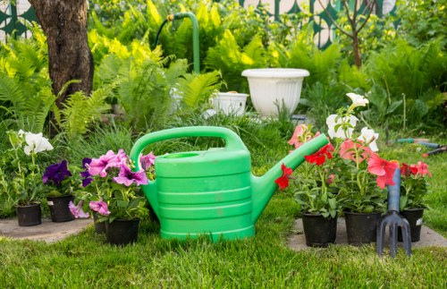 A complaint review meeting for garden maintenance work